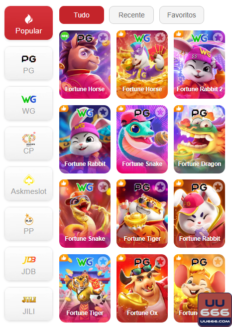 Experiência de Jogos uu666.com